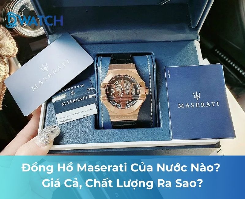 đồng hồ maserati của nước nào