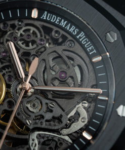 Đồng hồ Audemars Piguet Replica 11 Royal Oak 15416 vỏ gốm đen mặt lộ cơ nhà máy THB 41mm (2)