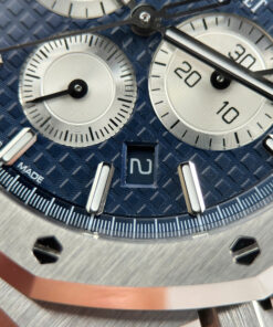 Đồng hồ Audemars Piguet Replica 11 Royal Oak Chronograph 26331ST mặt xanh dương máy mỏng chuẩn Auth 41mm (2)