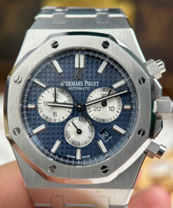 Đồng hồ Audemars Piguet Replica 11 Royal Oak Chronograph 26331ST mặt xanh dương máy mỏng chuẩn Auth 41mm (2)