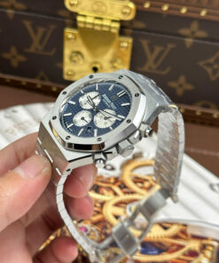 Đồng hồ Audemars Piguet Replica 11 Royal Oak Chronograph 26331ST mặt xanh dương máy mỏng chuẩn Auth 41mm (2)