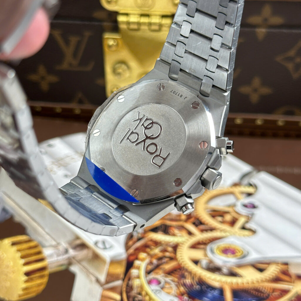 Đồng hồ Audemars Piguet Replica 11 Royal Oak Chronograph 26331ST mặt xanh dương máy mỏng chuẩn Auth 41mm (2)