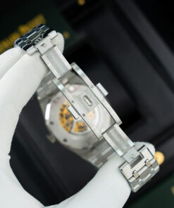 Đồng hồ Audemars Piguet Royal Oak Openworked 15407 Rep 11 mặt màu vàng lộ cơ nhà máy THB 41mm (2)