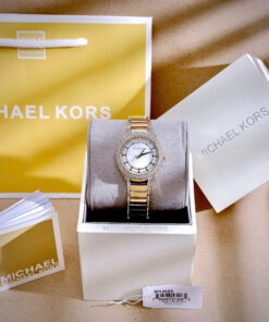 Đồng hồ Michael Kors Outlet Sylvia MK4655 đính đá like auth 33mm
