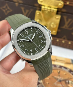 Đồng hồ Patek Philippe Aquanaut 5168 Rep 11 mặt xanh lá cây nhà máy BBF tinh chỉnh 42,2mm (2)