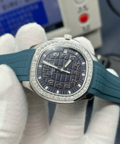 Đồng hồ Patek Philippe Aquanaut 5268G Replica 11 máy cơ Thuỵ Sỹ đính đá xưởng PPF 38,8mm (3)