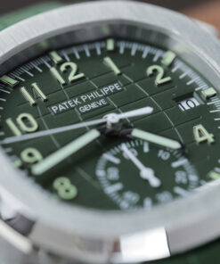 Đồng hồ Patek Philippe Aquanaut 5968G Replica 11 màu xanh kaki dây cao su 42 (2)