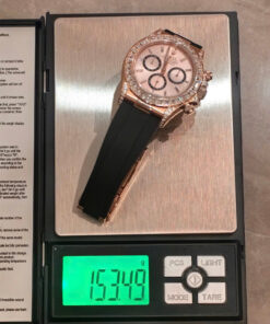 Đồng hồ Rolex Daytona 126535TBR nam đính đá nặng 154 Grams xưởng FH chế tác 40mm (9)