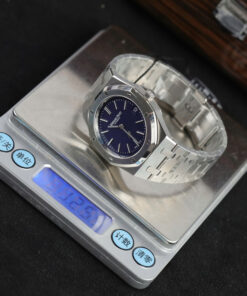 Đồng hồ Audemars Piguet Rep 11 Royal Oak Jumbo Extra-thin 16202 mặt số grained tuscan xưởng ZF 39mm (2)