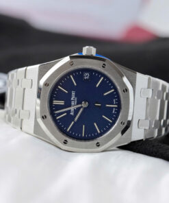 Đồng hồ Audemars Piguet Rep 11 Royal Oak Jumbo Extra-thin 16202 mặt số grained tuscan xưởng ZF 39mm (2)