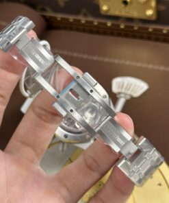 Đồng hồ Audemars Piguet Replica Royal Oak Selfwinding Flying Tourbillon 26730ST mặt số màu đỏ tía 41mm (2)