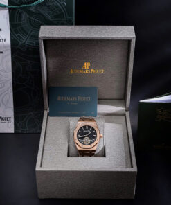 Đồng hồ Audemars Piguet Royal Oak Tourbillon nam vàng gold fake cao cấp 42mm