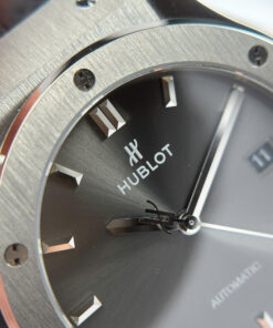 Đồng hồ Hublot Replica 11 Classic Fusion Titanium mặt xám máy cơ Thụy Sỹ xưởng JJZ 42mm (2)