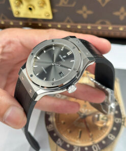 Đồng hồ Hublot Replica 11 Classic Fusion Titanium mặt xám máy cơ Thụy Sỹ xưởng JJZ 42mm (2)