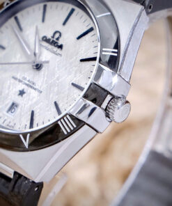 Đồng hồ Omega Constellation nam máy cơ nhật giá rẻ fake cao cấp 41mm
