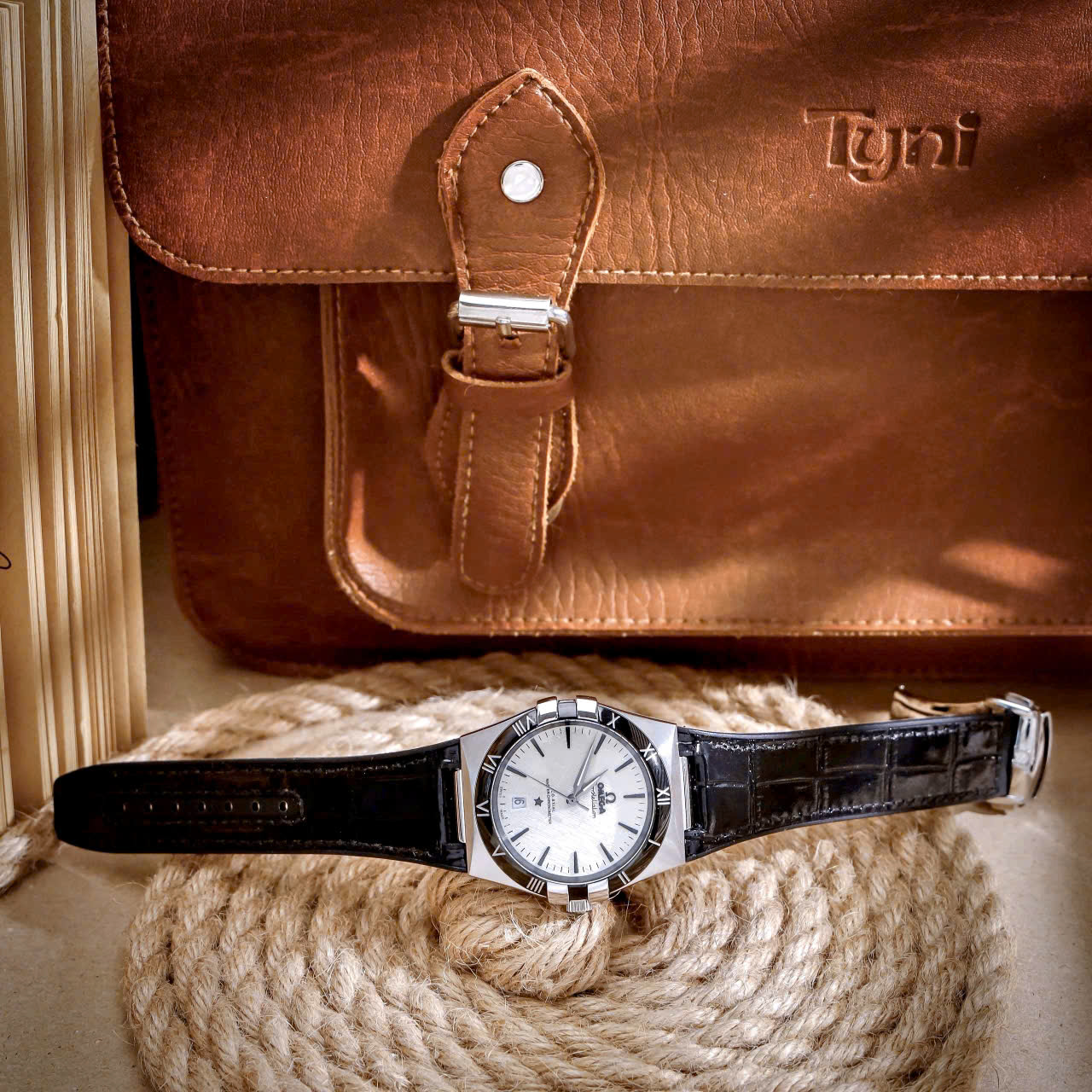 Đồng hồ Omega Constellation nam máy cơ nhật giá rẻ fake cao cấp 41mm (8) Đồng hồ Omega Constellation nam máy cơ nhật giá rẻ fake cao cấp 41mm