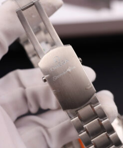 Đồng hồ Omega Speedmaster Racing Chronograph Replica 11 mặt xanh dương dây kim loại 40mm (2)