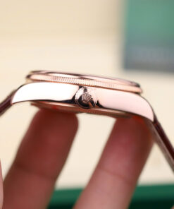 Đồng hồ Rolex Cellini 50515 Chế Tác bọc vàng thật 18K mặt trắng 39mm (2)