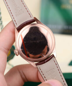 Đồng hồ Rolex Cellini 50515 Chế Tác bọc vàng thật 18K mặt trắng 39mm (2)