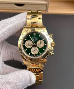 Đồng hồ Rolex Cosmograph Daytona 126508 Replica 11 mặt xanh loki nhà máy QF 40mm (2)