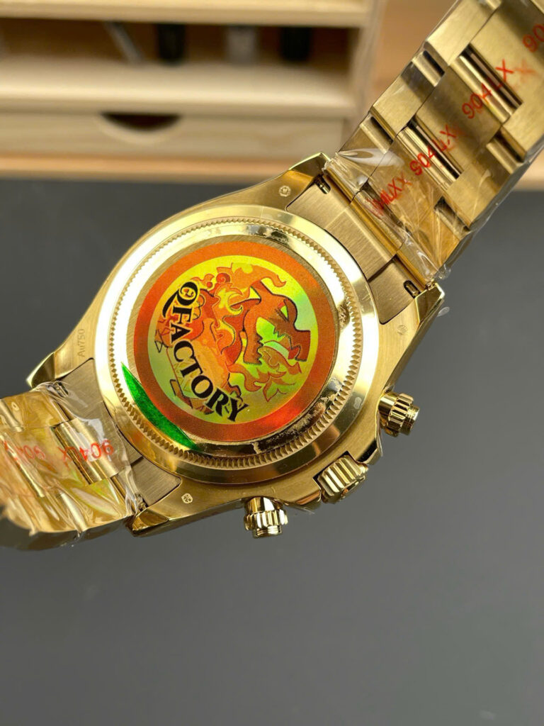 Đồng hồ Rolex Cosmograph Daytona 126508 Replica 11 mặt xanh loki nhà máy QF 40mm (2)