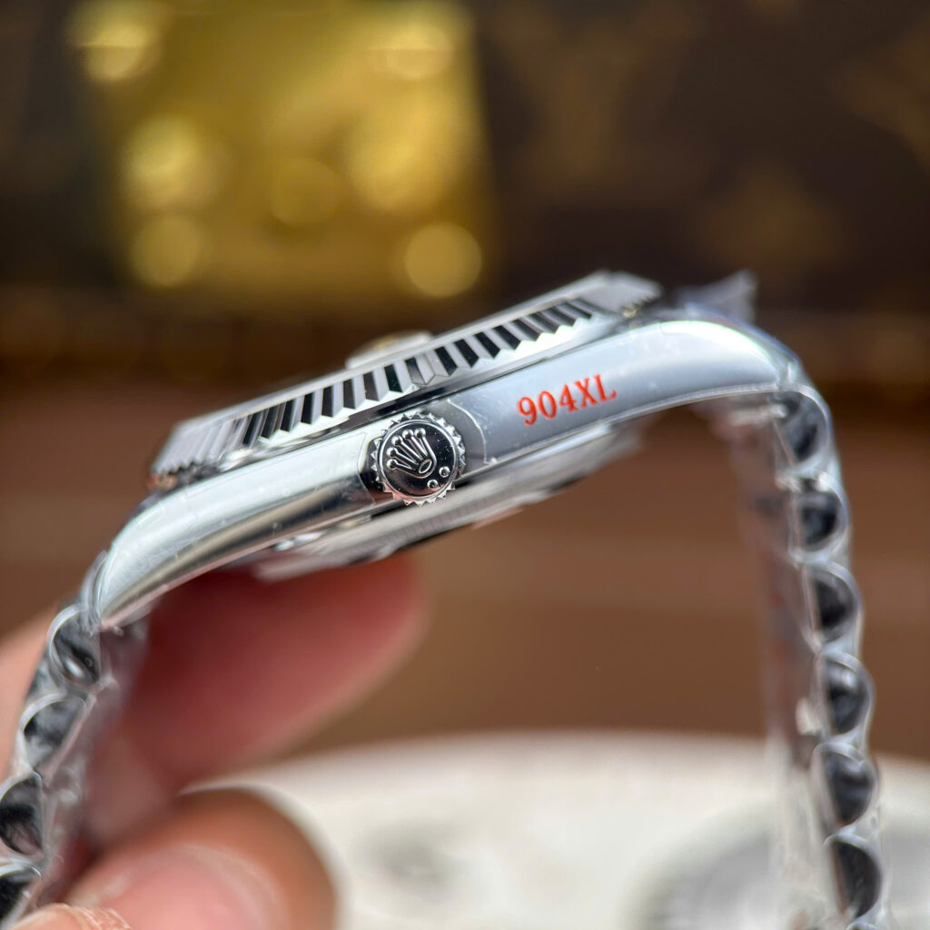 Đồng hồ Rolex Day-Date Replica 11 mặt thiên thạch nặng 186 grams nhà máy QF 40mm (2)