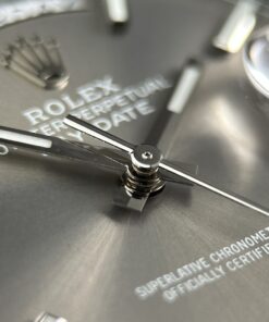 Đồng hồ Rolex Day-Date Replica cao cấp mặt xám nặng 186 grams nhà máy QF 40mm (14)