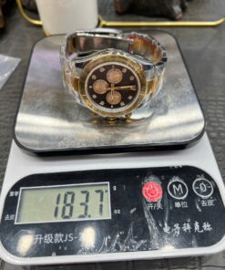 Đồng hồ Rolex Daytona 126503 Replica 11 mặt đen dây đeo oyster nhà máy QF 40mm (2)