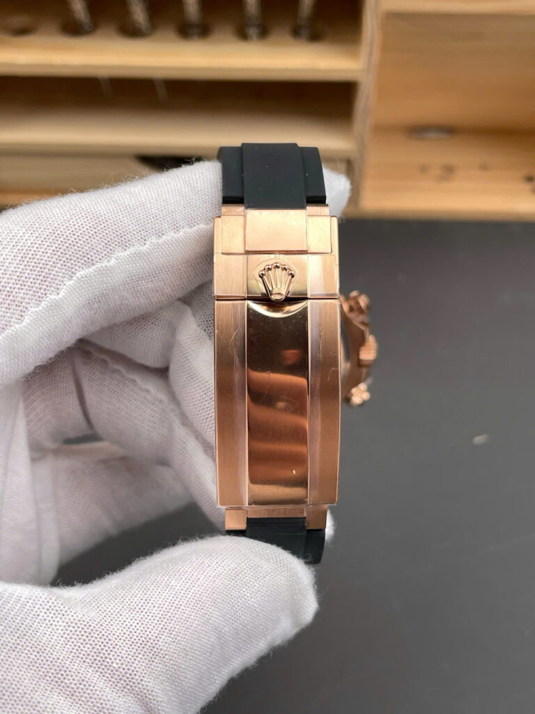 Đồng hồ Rolex Daytona 126515 Replica 11 mặt thiên thạch dây đeo oysterflex nhà máy QF 40mm (2)