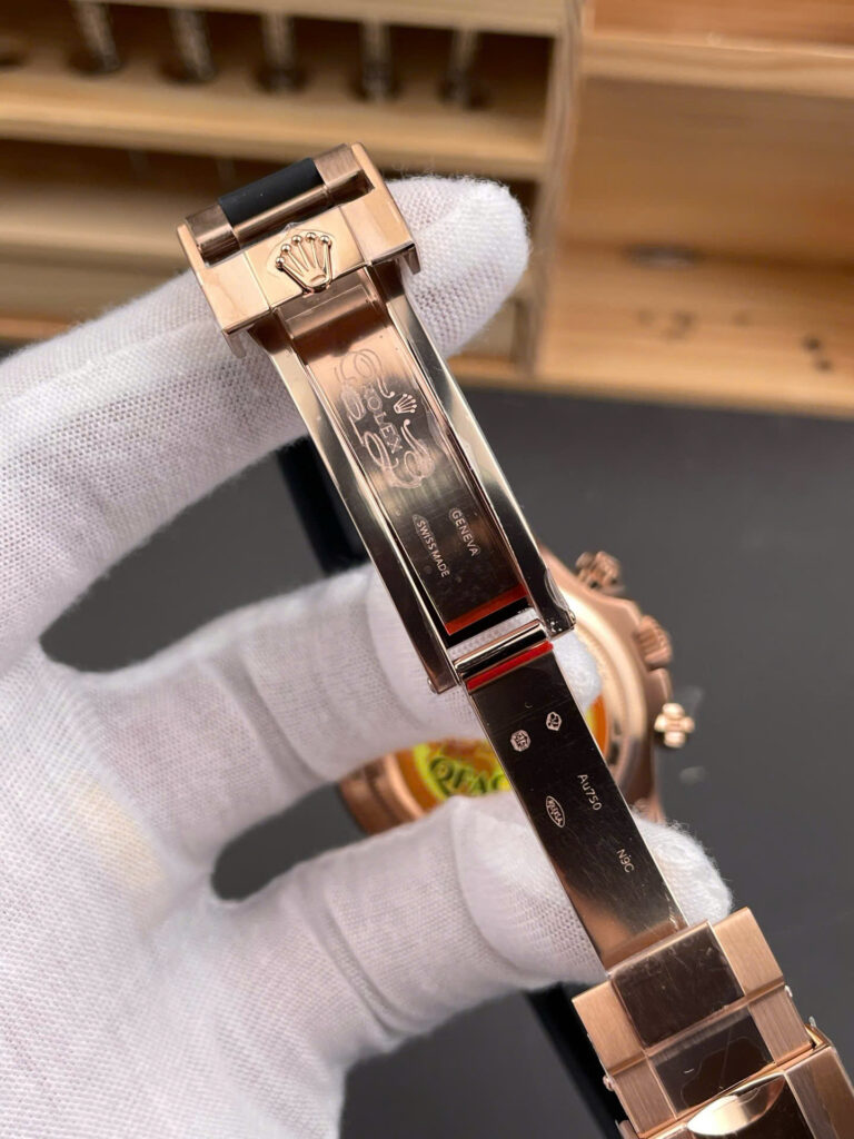 Đồng hồ Rolex Daytona 126515 Replica 11 mặt thiên thạch dây đeo oysterflex nhà máy QF 40mm (2)