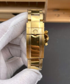 Đồng hồ Rolex Daytona 126528LN Le Mans Replica 11 mạ vàng máy Calibre 4132 Thụy Sỹ xưởng QF 40mm (2)