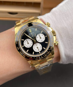 Đồng hồ Rolex Daytona 126528LN Le Mans Replica 11 mạ vàng máy Calibre 4132 Thụy Sỹ xưởng QF 40mm (2)