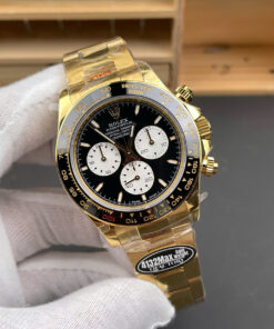 Đồng hồ Rolex Daytona 126528LN Le Mans Replica 11 mạ vàng máy Calibre 4132 Thụy Sỹ xưởng QF 40mm (2)