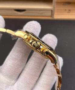 Đồng hồ Rolex Daytona 126528LN Le Mans Replica 11 mạ vàng máy Calibre 4132 Thụy Sỹ xưởng QF 40mm (2)