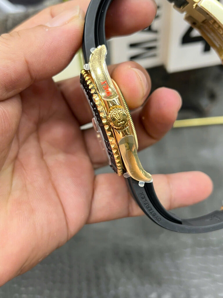 Đồng hồ Rolex Yacht-Master 226658 Replica 11 mạ vàng máy cơ Thụy Sỹ nhà máy QF 42mm (2)