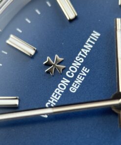 Đồng hồ Vacheron Constantin Historiques 222 Replica 11 mặt xanh dương máy cơ Thụy Sỹ xưởng 8F 37mm (2)