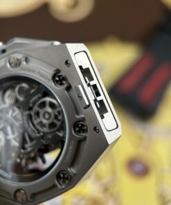 Đồng hồ nam Audemars Piguet Replica 11 Royal Oak Titanium 26631IO Spider-Man dây cao su 42mm (2)