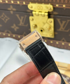 Đồng hồ nam Hublot Replica 11 Classic Fusion King Gold mặt đen máy cơ Thụy Sỹ xưởng JJZ 42mm (2)