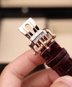 Đồng hồ nam Patek Philippe Nautilus 5724R Chế Tác bọc vàng thật + đính kim cương moissanite nhà máy GR 40mm (2)