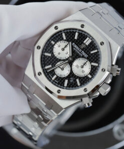 Đồng hồ nam Rep 11 Audemars Piguet Royal Oak Chronograph 26331ST mặt đen nhà máy APS 41mm (2)