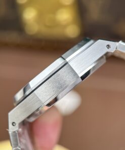 Đồng hồ nam Rep 11 Audemars Piguet Royal Oak Sellfwinding Flying Tourbillon 26530TI mặt xám dây kim loại 41mm (2)