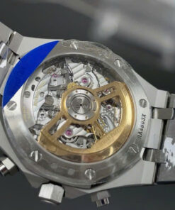 Đồng hồ Audemars Piguet Rep 11 Royal Oak Chronograph Frosted Gold 26240 mặt xám xưởng APS 41mm (2)