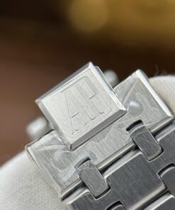 Đồng hồ Audemars Piguet Rep cao cấp Royal Oak Perpetual Calendar 26574ST mặt xanh dương dây kim loại 41mm (13)