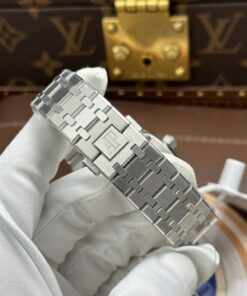 Đồng hồ Audemars Piguet Royal Oak Perpetual Calendar 26615TI Rep 11 mặt cá hồi dây kim loại 41mm (2)