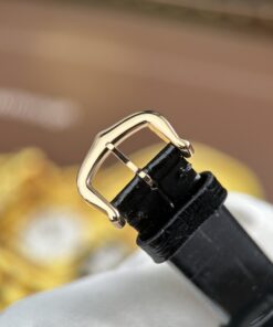 Đồng hồ Cartier Ballon Blanc Rep 11 nữ mạ vàng hồng viền đính đá xưởng AF 30mm (2)