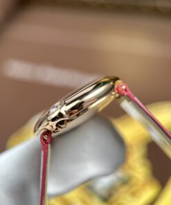 Đồng hồ Cartier Ballon Blanc Replica 11 mạ vàng hồng máy pin xưởng AF 30mm (2)