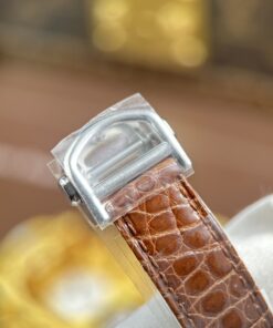 Đồng hồ Cartier Ballon Bleu Replica 11 dây da nâu máy cơ tự động xưởng AF 33mm (2)