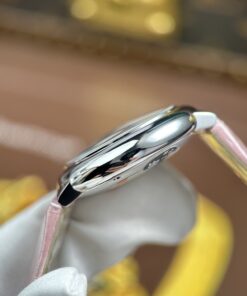 Đồng hồ Cartier Ballon Bleu Replica 11 màu hồng máy cơ tự động xưởng AF 33mm (2)