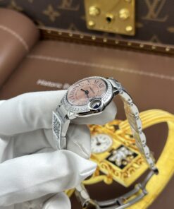 Đồng hồ Cartier Ballon Bleu W4BB0037 Replica 11 mặt hồng máy pin Thụy Sỹ xưởng AF 33mm (2)