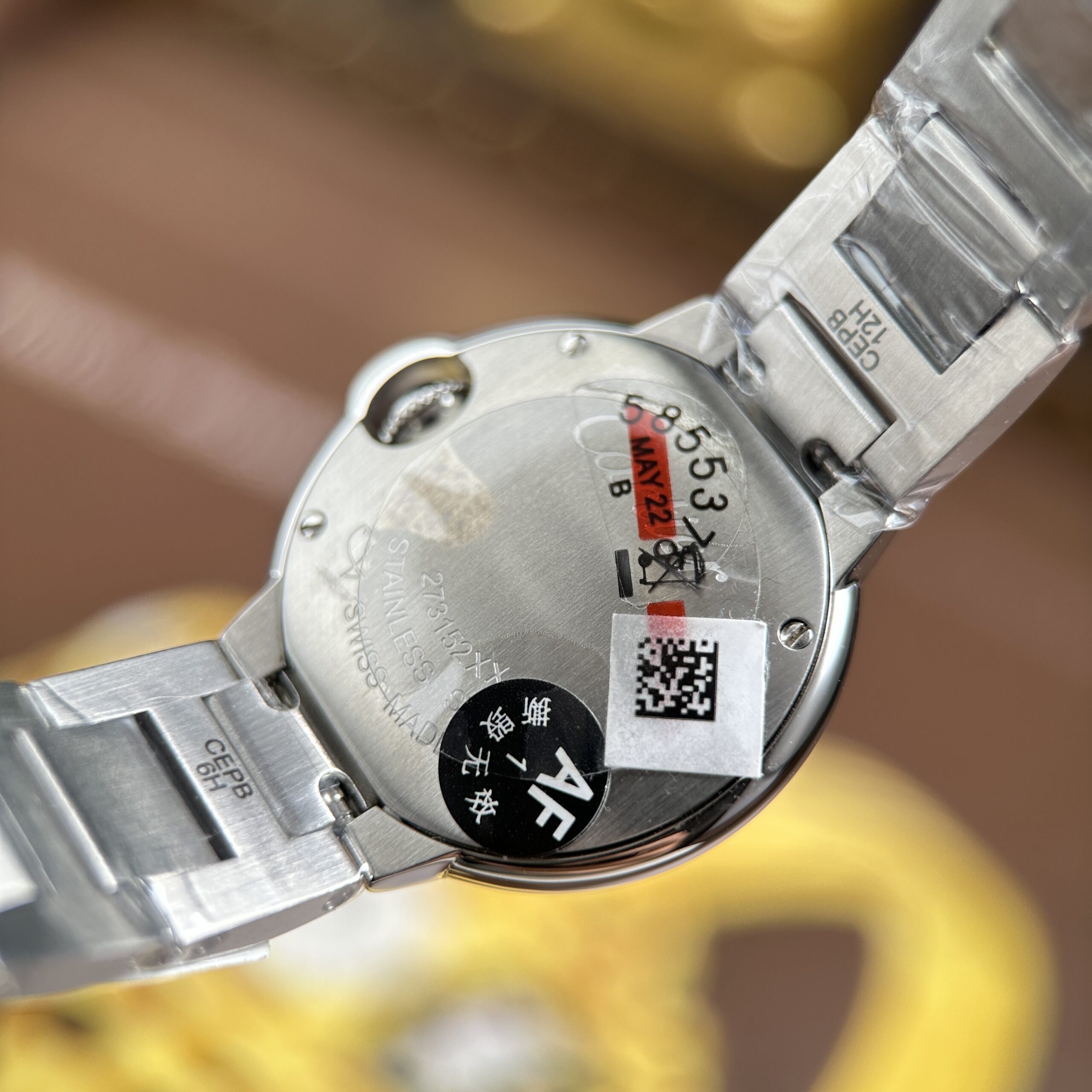 Đồng hồ Cartier Ballon Bleu W4BB0037 Replica 11 mặt hồng máy pin Thụy Sỹ xưởng AF 33mm (5) Đồng hồ Cartier Ballon Bleu W4BB0037 Replica 11 mặt hồng máy pin Thụy Sỹ xưởng AF 33mm (2)